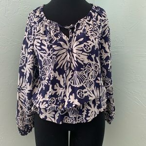 Lilly Pulitzer Silk Blouse.  Size M